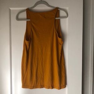 Lou & Grey Tops - Lou and Grey Mustard Racerback tank top Lou & Grey Tops - Lou and Grey Mustard Racerback tank top